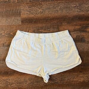 PINK Victoria's Secret Light Cream Athletic Shorts